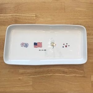NWT Rae Dunn Serving Tray Fourth of July